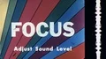 FOCUS ADJUST SOUND Vintage Movie Test Audio Video Film Leader Texture distressed 4k or 4k+ Resolution