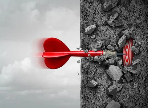 Focus And Determination Stock Illustration