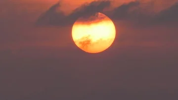 Focus on beautiful sunset Stock-Footage 86014724