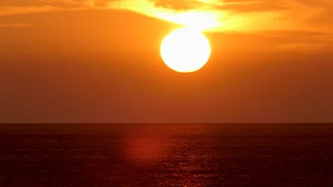 Focus on beautiful sunset Stock-Footage 86543868
