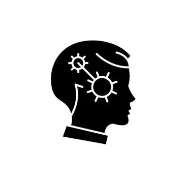 Focus black icon, vector sign on isolated background. Focus concept symbol Stock Illustration