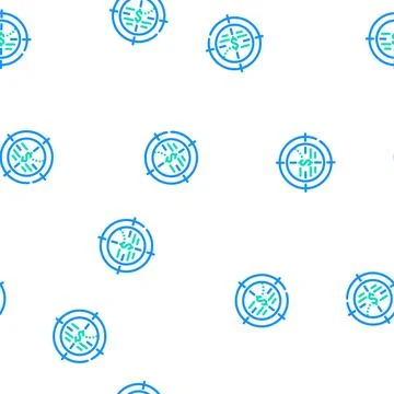 Focus business ethics vector seamless pattern Illustrazione stock