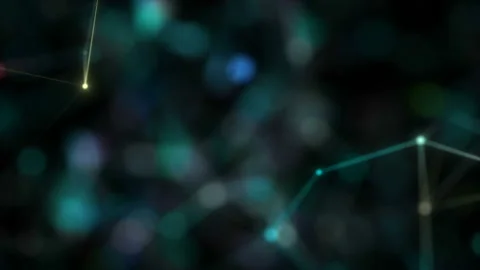 The focus of the camera moves along the lines of the structure. Stock Footage 104680433