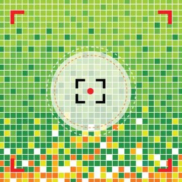 Focus camera symbol Stock Illustration