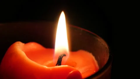 Focus on candle light 库存影片 162602349