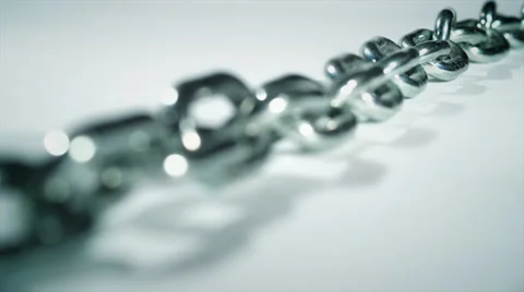 Focus On a Chain Stockbeeldmateriaal 33793197