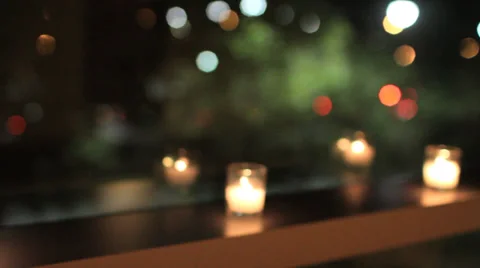 Focus changes through a window Stock Footage 36477090