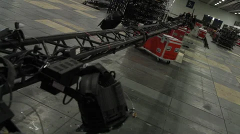 Focus on crossbar. Stock Footage 60614367