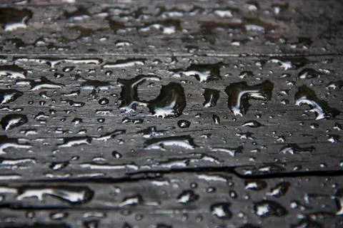 Focus on drops Stock Photos