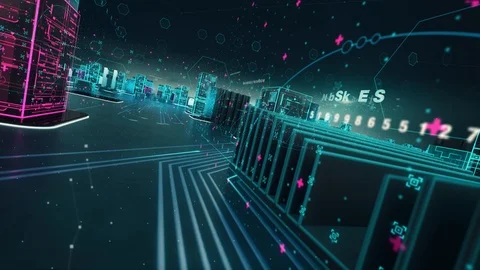 Focus group with digital technology concept Stock Footage 93531967