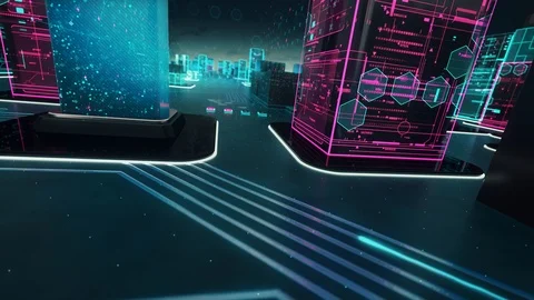 Focus Group with digital technology concept Stock Footage 94883706