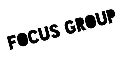 Focus Group rubber stamp Stock Illustration