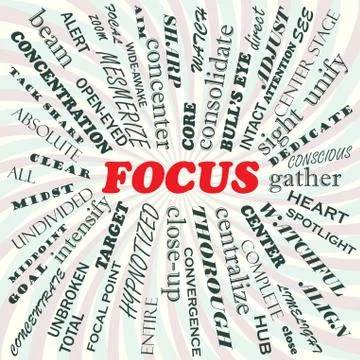 Focus Stock Illustration