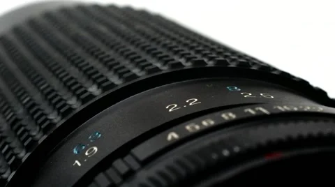 Focus on the lens Stock Footage 60341434