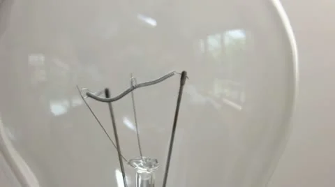 Focus on light bulb Video stock 11461424
