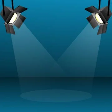 Focus light Illustrazione stock