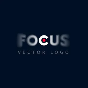 Focus logo Stock Illustration