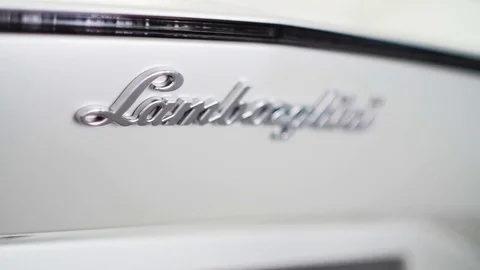 Focus logo Lamborghini Video stock 83129101