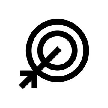 Focus pixel perfect icon Stock Illustration