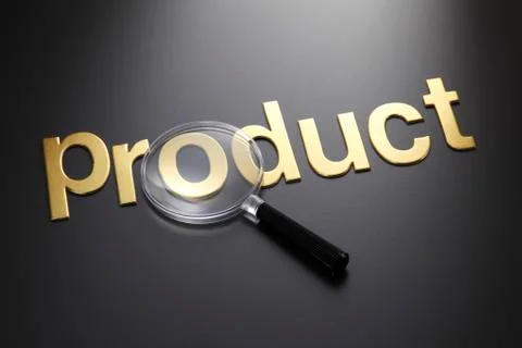 Focus on product 스톡 사진