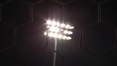Focus pull on football flood light 動画素材 209919227