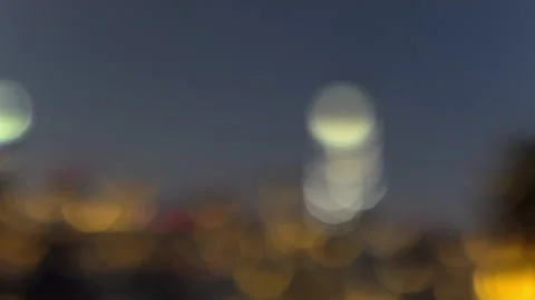 Focus Pull Timelapse Skyline Timelapse Stock Footage 274039440
