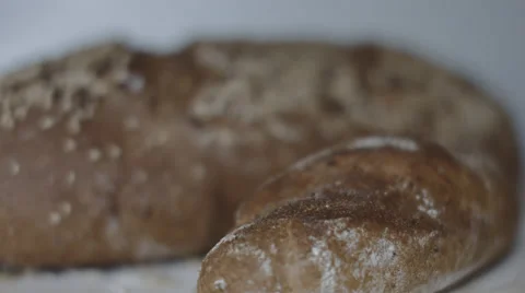 Focus Pulling on Bread Stock Footage 66440049