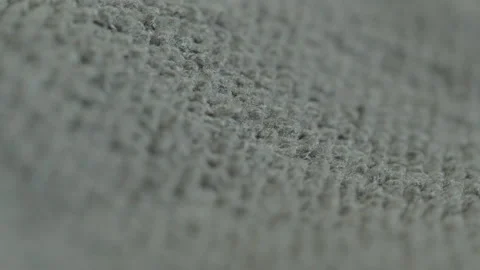 Focus pulling over gray microfiber kitchen cloth 4K video Stock Footage 172328813