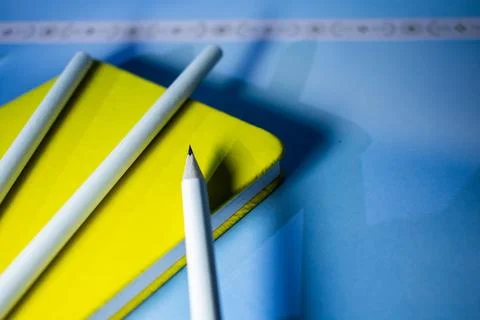 Focus, readiness, and the start of a creative endeavor Stock Photos