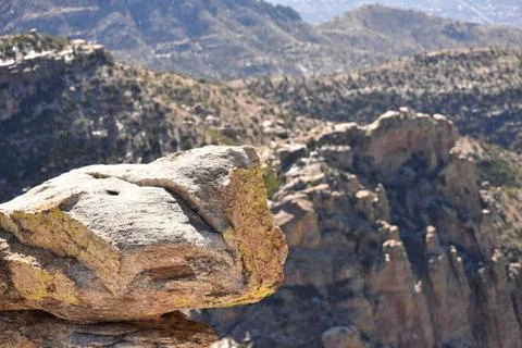 Focus on the rock Stockfoto's
