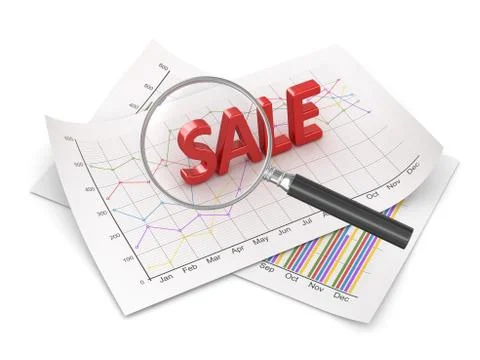 Focus to sale Stock Illustration