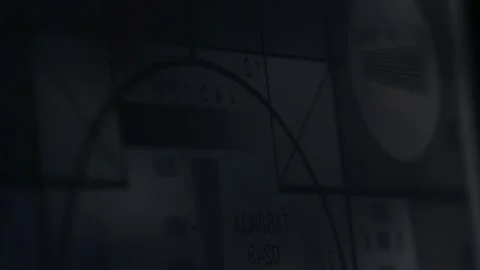 Focus sharpness test chart 7 Video stock 330130122