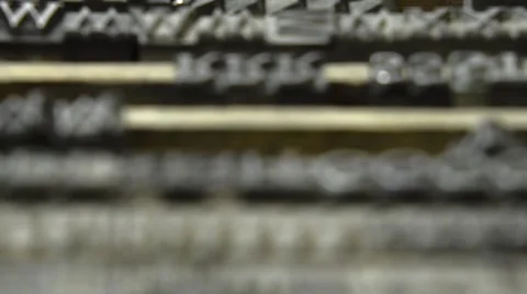 Focus shift lead letters cu 動画素材 59185991