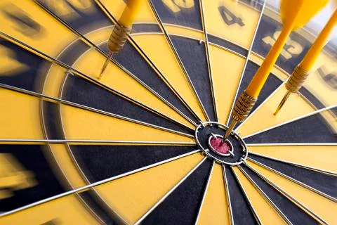 Focus of target Stock Photos