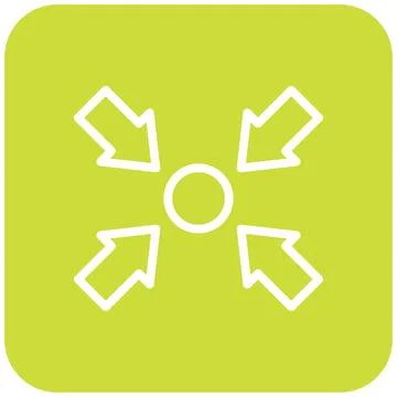 Focus Vector Icon Design Illustration Stock Illustration