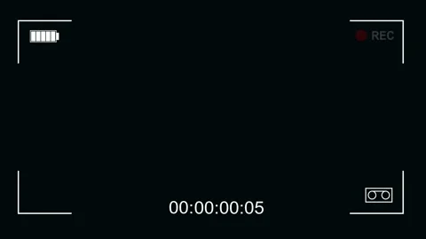 Focus Vr Camera recording screen  video  viewfinder timecode 動画素材 171275377