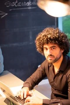 Focused Professional at Work Stock Photos