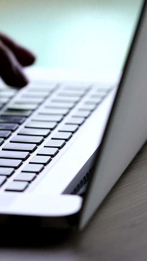 Focused on the Screen Words and Ideas Stock Footage 301307472