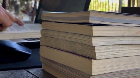 Focused Study Stock Footage 314326114