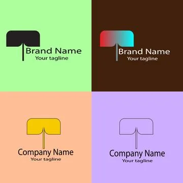 Focused Vision logo Stock Illustration