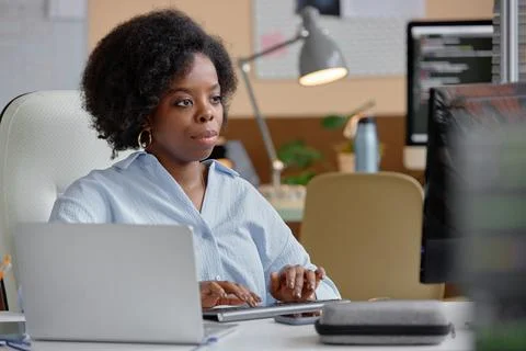Focused Web Developer Writing Script on Keyboard Stock Photos