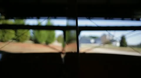 Focusing of Airplane Stock Footage 22099980