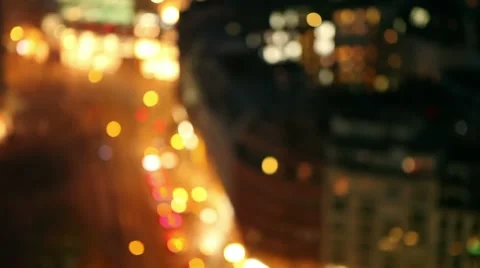 Focusing on berlin at night Video stock 10257442