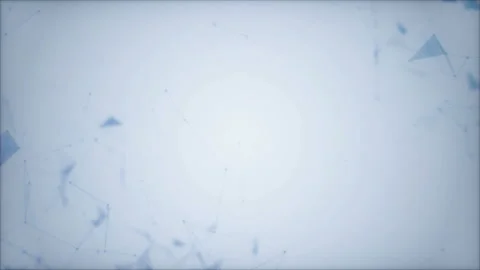 Focusing in the center.The structure of the points of lines and triangles Stock Footage 97313706