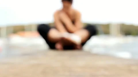 Focusing reader Video stock 12561184