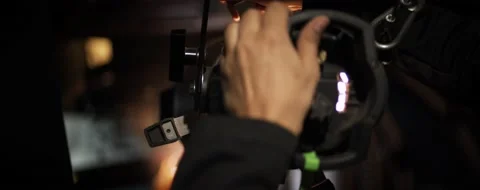 Focusing Theatre Light  Video stock 149999661