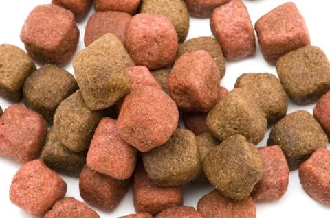 Fodder on white Stock Photos