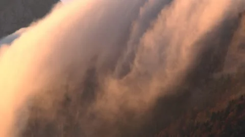 Foehn Clouds-03 Stock Footage 22418081