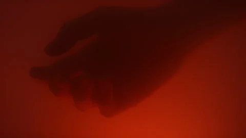 Foetus Moving Fingers Inside Uterus Stock Footage 253979337