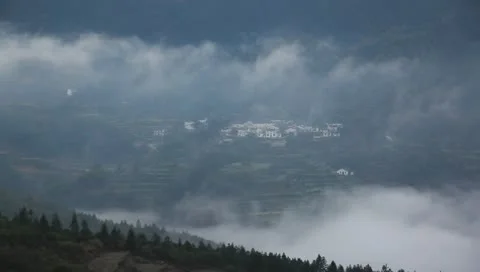 Fog and cloud 스톡 동영상 10849160